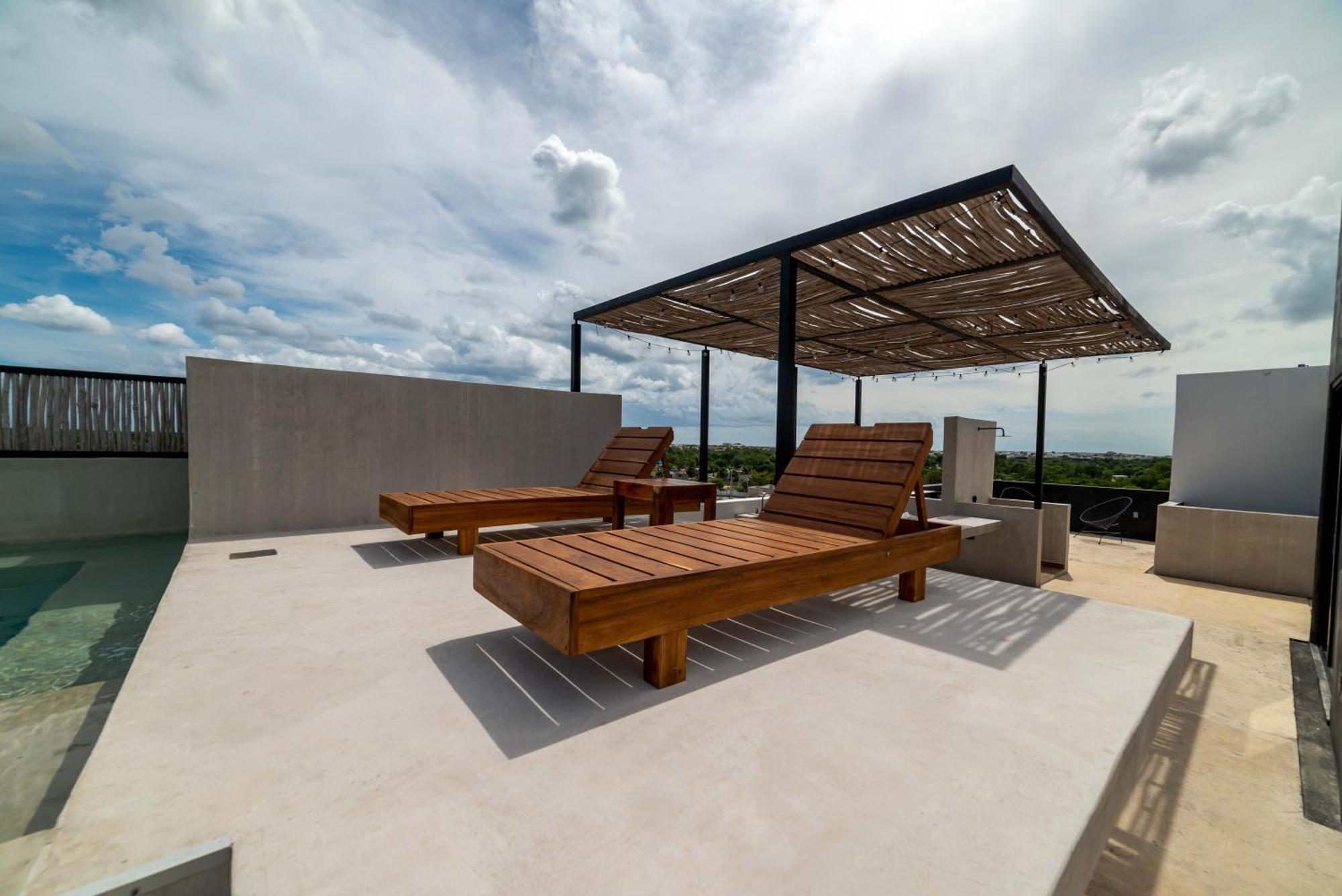 The Teodoro Aparthotel Tulum Exterior foto